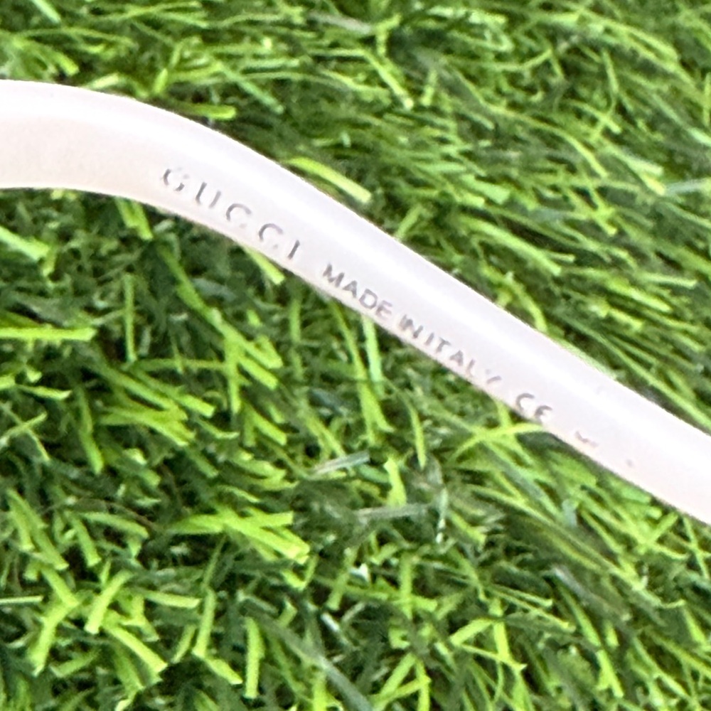 Gucci Gold-Tone Sunglasses with Brown Gradient Lenses - Picture 8 of 9